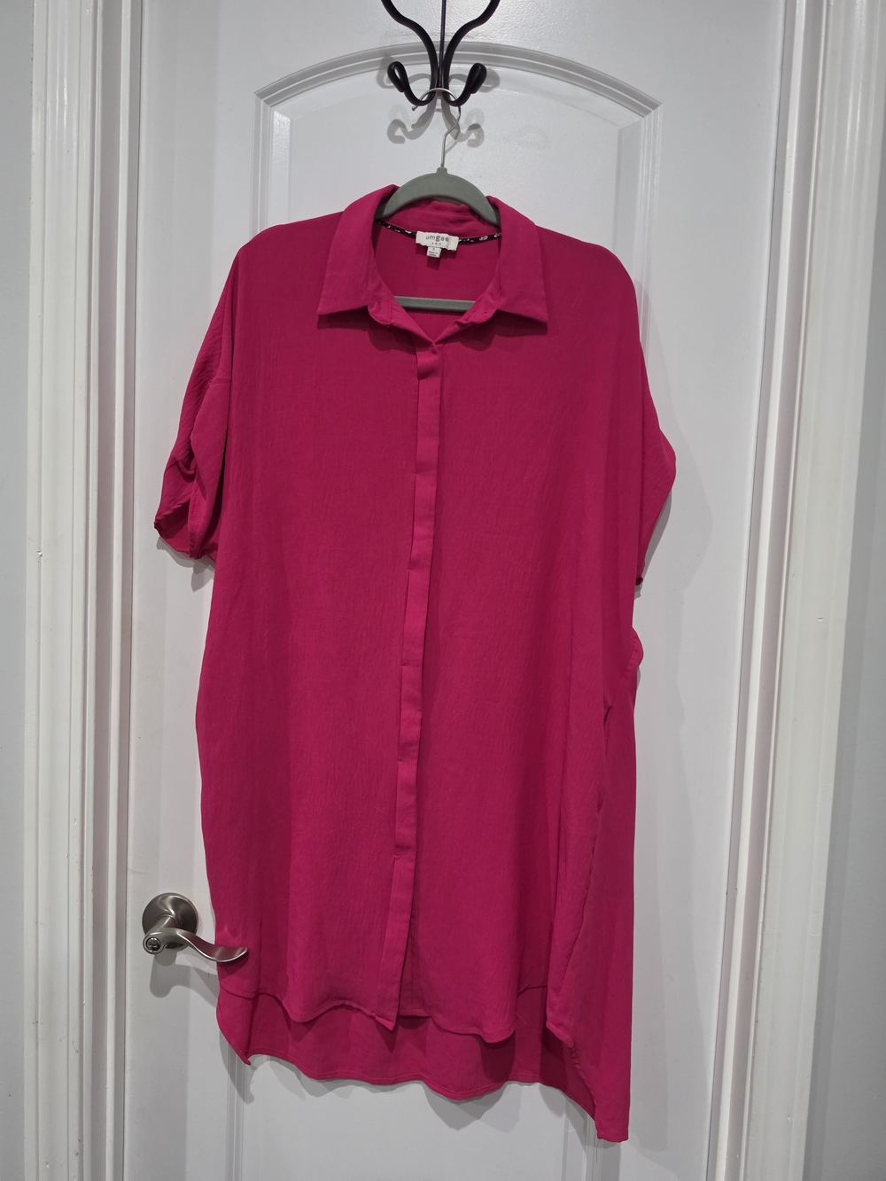 Umgee Pink Collared Dress